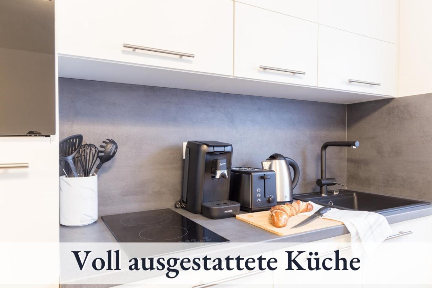 Relaxapartment 2 Massagesessel Smarttv Kueche Biberach an der Riß Buitenkant foto